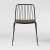 Set of 2 Sodra Rounded Seat Wire Dining Chair Black - Threshold™ - 3 of 4
