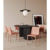 Set of 4 Paris Saddle Leather Dining Chairs - Manhattan Comfort - 2 of 4