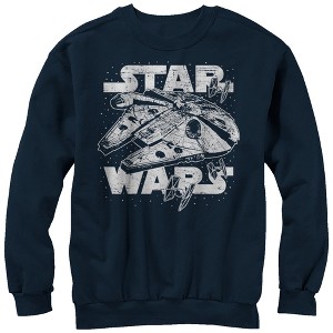 Men's Star Wars Millennium Falcon Initiate Hyperdrive Sweatshirt - 1 of 4