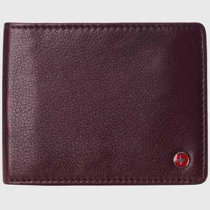 Alpine Swiss RFID Connor Passcase Bifold Wallet For Men Leather Comes in a Gift Box - 1 of 4