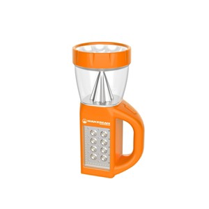 Leisure Sports 3-in-1 Lightweight LED Lantern Flashlight Combo with Side Panel Light for Camping, Hiking & Emergencies - Orange - 1 of 4