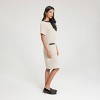 Women's Contrast Trim Pocket Mini Dress - A New Day™ - 3 of 4