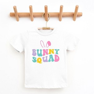 The Juniper Shop Bunny Squad Colorful Toddler Short Sleeve Tee - 1 of 2