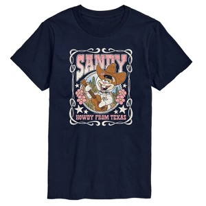 Men's - Spongebob Squarepants - Country Sandy-Men's Short Sleeve Graphic T-Shirt Short Sleeve Graphic T-Shirt - 1 of 4