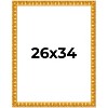 PosterPalooza | 26x34 Bamboo Picture Frame, UV Acrylic, 4 Finishes - Brown, Black, Gold, and Natural - 2 of 4