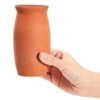 Okuna Outpost 12 Pack Clay Drinking Cups, Cantaritos de Barro Mexicanos for Margaritas, Tequila, Mexican Fiesta (12 oz) - 3 of 4