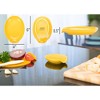 Nat & Jules Gold 6 x 4 Glossy Ceramic Oval Countertop Spoon Rest - 2 of 4