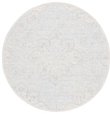 light blue/ivory
