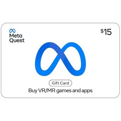 $15 Meta Quest Gift Card (Email Delivery)