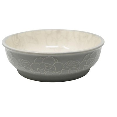 Pioneer Pet Ceramic Bowl Magnolia Medium 6.5" x 2"