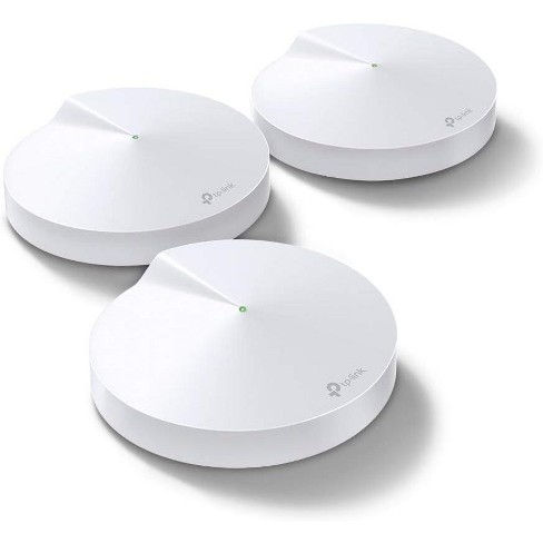 TP-Link Deco M9 Plus AC2200 Smart Home Mesh Wi-Fi System 3-Pack White  Manufacturer Refurbished