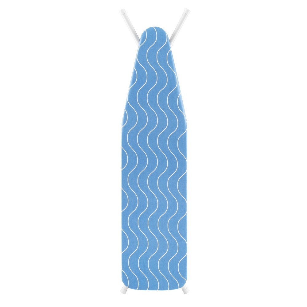 Whitmor 4 Leg Ironing Board White: Full Size Portable Iron Stand for Household Use