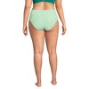 Lands' End Women's Tugless Scallop High Waisted Bikini Bottoms - 2 of 4