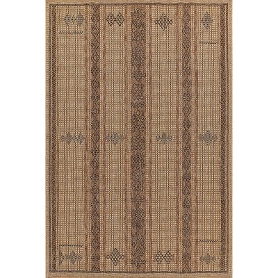 Momeni Hampton Ashwin Machine Loomed Indoor/Outdoor Rug Natural