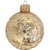 Glass Christmas Tree Ornaments - 67mm/2.63" [4 Pieces] Decorated Balls from Christmas by Krebs Seamless Hanging Holiday Decor - 2 of 3