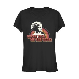 Juniors Womens Star Wars Leia Never Tell Me the Odds T-Shirt - 1 of 3