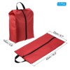 Unique Bargains Nylon Waterproof Portable Lightweight Shoe Bags for Travel 3 Pcs - 2 of 4