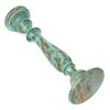 AZL1 Life Concept Candle Holders, Tall Wood and Resin Centerpiece Stand for Dining Table and Mantel Display Decor, Green, 5"*5"*15" - 3 of 4