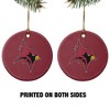 St. John Fisher College Primary Logo Porcelain Holiday Christmas Tree Ornament  2.8" (7.1 cm) - 2 of 4