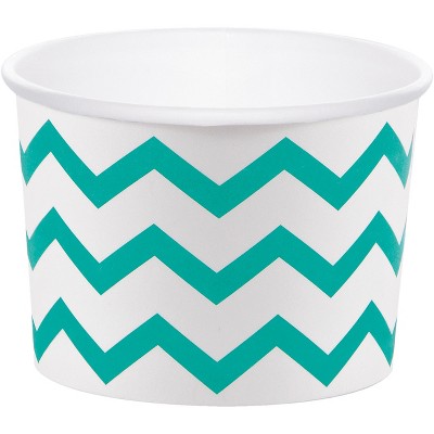24ct Treat Cups Disposable Tableware Accessories Teal