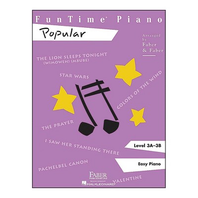 Faber Piano Adventures Funtime Popular Level 3A - 3B Easy Piano