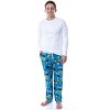 Sesame Street Men's Cookie Monster Tie Dye Adult Sleep Lounge Pajama Pants - 2 of 4