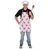 Beistle Crawfish Fabric Novelty Apron, (1/Pkg) Multicolored - 2 of 3