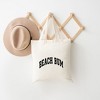 City Creek Prints Varsity Beach Bum Canvas Tote Bag - 15x16 - Natural - 2 of 2