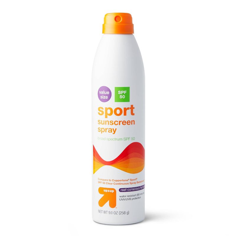 Continuous Sport Sunscreen Spray - SPF 50 - up & up™, 1 of 7