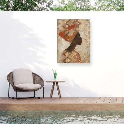 Albena Hristova African Beauty I Outdoor Canvas Art