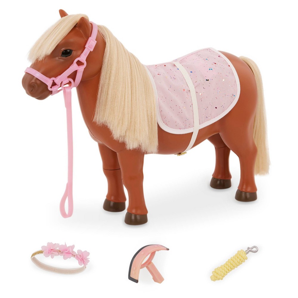 Photos - Doll Accessories Our Generation Dolls Our Generation Shetland Pony Horse Accessory Set for 18" Dolls 