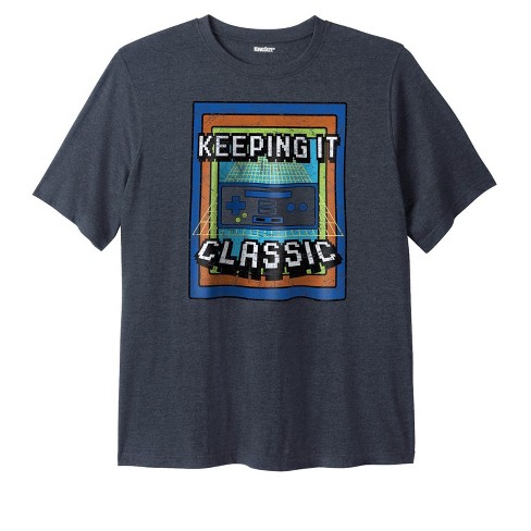 Kingsize Men's Big & Tall Nostalgia Graphic Tee - 2xl, Classic