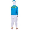 Seven Times Six Disney Donald Duck Union Suit Adult Kigurumi Hooded One Piece Pajama Multicolored - 4 of 4