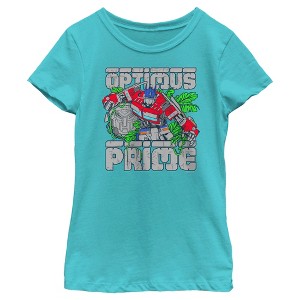 Girl's Transformers: Rise of the Beasts Optimus Prime T-Shirt - 1 of 4