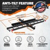Mockins Steel Hitch Mount Dirt Bike Carrier & Ramp - 500 Lbs Capacity | 73" - 2 of 4