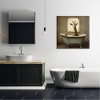 Stupell Industries Vintage Giraffe in Tub Canvas Wall Art - 2 of 4