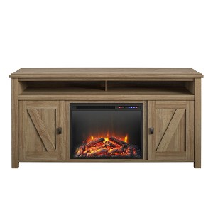 Ameriwood Home Farmington Electric Fireplace TV Console for TVs up to 60" - 1 of 4