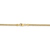 Black Bow Jewelry 2.45mm 14k Yellow Gold Hollow Round Box Chain Necklace - 4 of 4