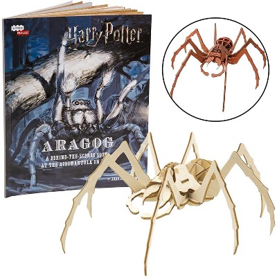 Incredibuilds Harry Potter Aragog Book & Wood Model Figure Kit