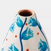 Mela Artisans Blue Bell Terracotta Candle Holder - 3 of 3