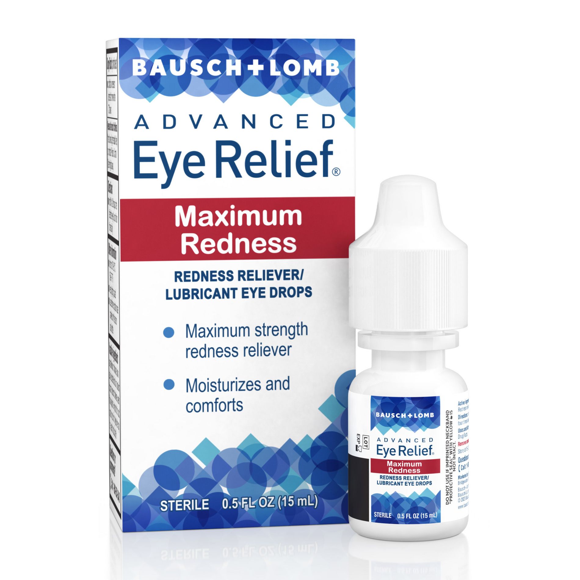AER Maximum Redness Relief Lubricating Eye Drops - 0.5 fl oz