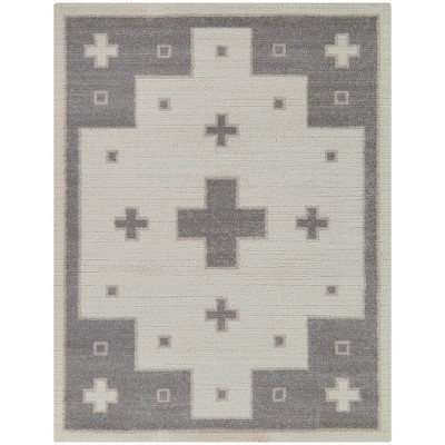 Sesto Geometric Kids' Area Rug Cream/Gray - Balta Rugs
