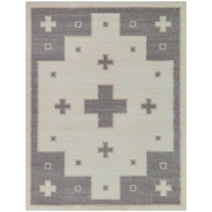 Sesto Geometric Kids' Area Rug Cream/Gray - Balta Rugs - 1 of 4