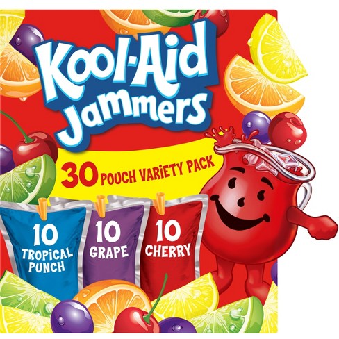 Kool-aid Jammers Variety Pack - 30pk/6 Fl Oz Pouches : Target