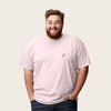 Dalix Ghost Embroidered Soft Cotton Short Sleeve T Shirt Mens - 3 of 4