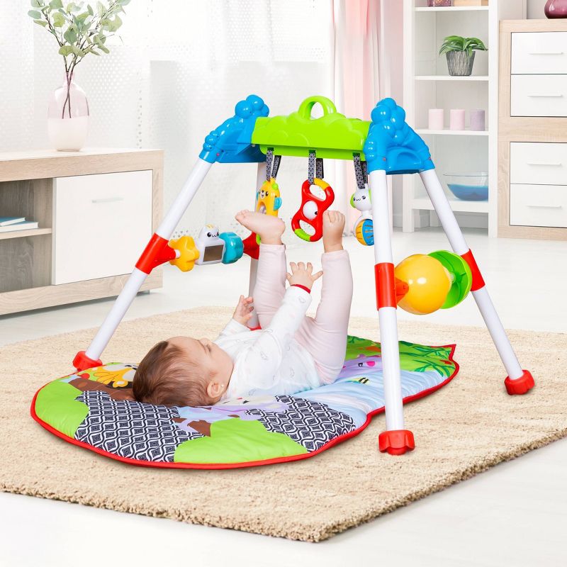 Smart Steps by Baby Trend Jammin&#39; Gym with Playmat Stem Learning Toy, 3 of 19