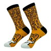 Crazy Dog T-Shirts Women's Cheetah Socks Funny Cute Leopard Print Footwear - 2 of 4