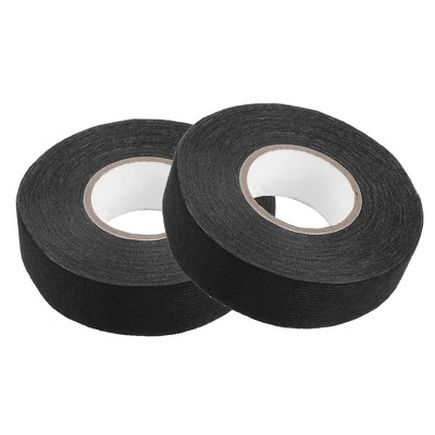 Unique Bargains Universal for Automobile Self Adhesive Muffler Tape Black 2 Pcs