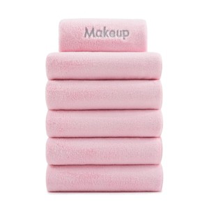 Arkwright Makeup Remover Fingertip Towels (Pack of 6) - Soft Coral Fleece Microfiber - 1 of 4