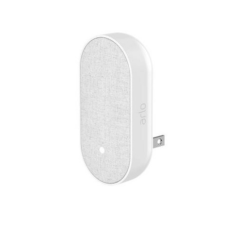 Arlo Chime White Add On To Arlo Audio Doorbell Instant Arlo Alerts Smart Siren Adjustable Volume And Sounds